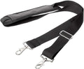 61" Replacement Shoulder Strap, Padded Long Duffel Bag Strap Universal Adjustable Shoulder Belt with Metal Hooks and Non-Slip Pad for Briefcase Pet Carrier Bag Tool Laptop Camera Bag